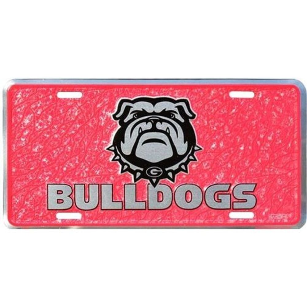 Georgia Bulldogs NCAA Mosaic License Plate